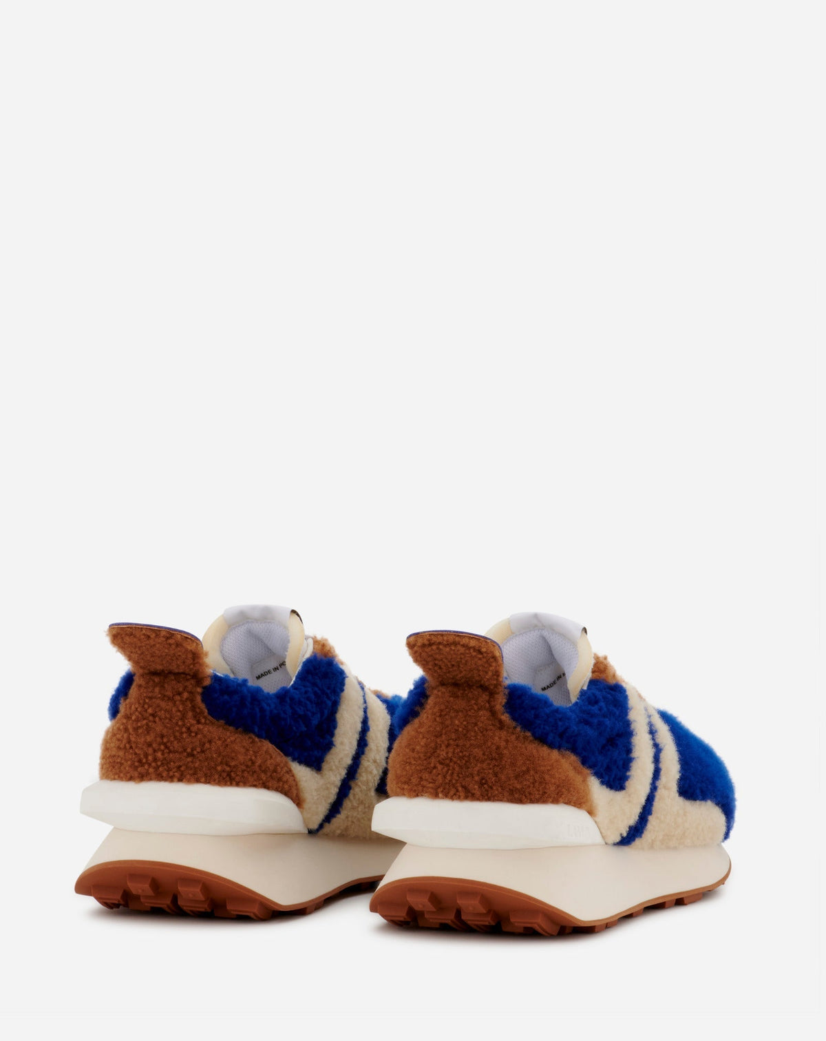 ZZNO STOCK BLEU/ECRU BUMPR SNEAKERS