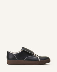 Dbb1 languette sneakers - Noir & blanc cassé