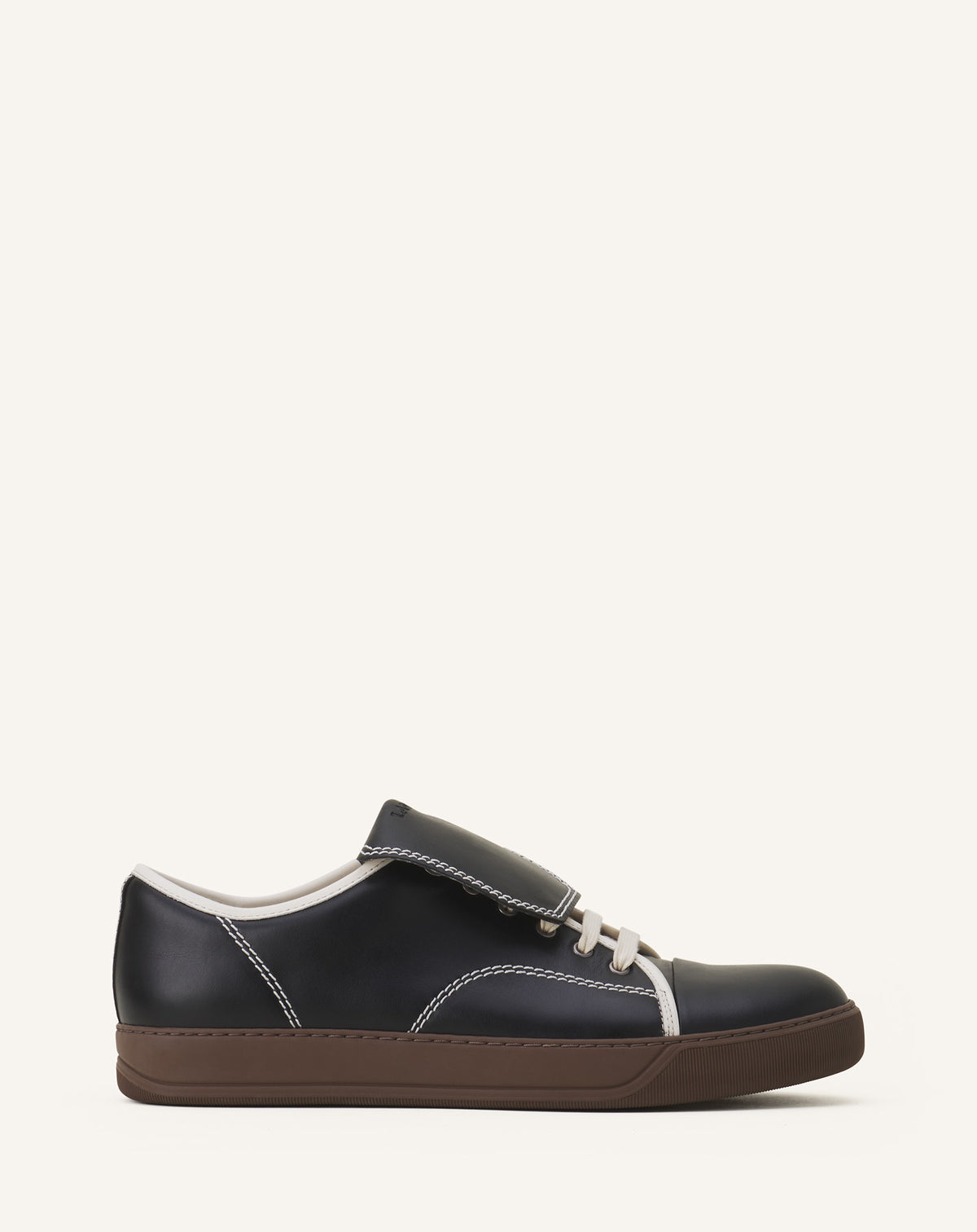 Dbb1 languette sneakers - Noir & blanc cassé
