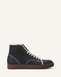 Dbb1 montante sneakers - Noir & blanc cassé