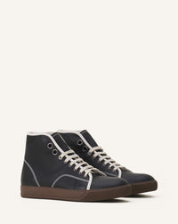Dbb1 montante sneakers - Noir & blanc cassé