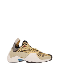 Lanvin flash-x sneakers - Ecru & mordore