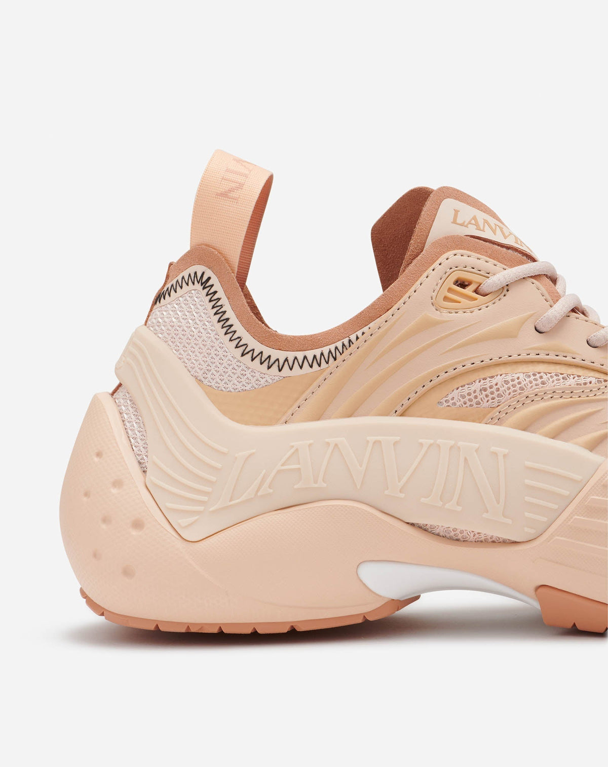 Lanvin flash-x low top sneakers - Nude