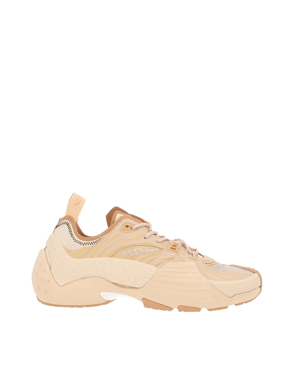 Lanvin flash-x low top sneakers - Nude