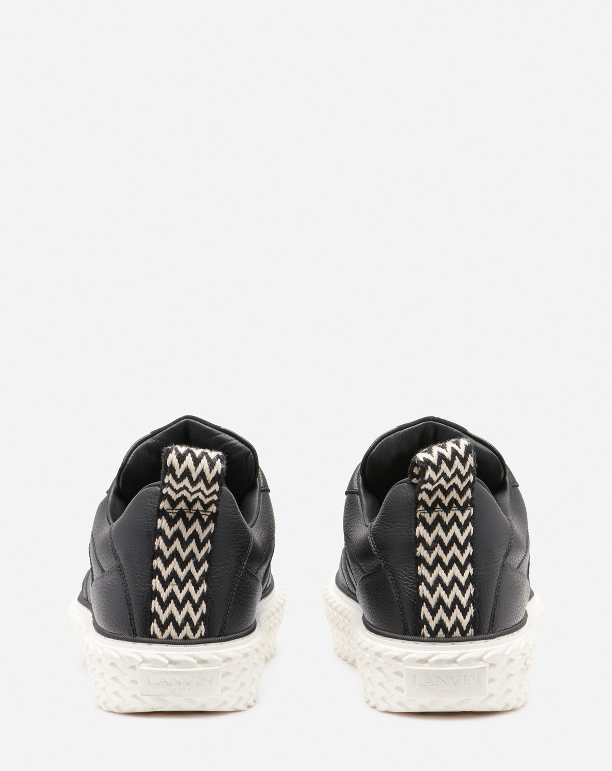 ZZNO STOCK NOIR SNEAKERS BASSES CURBIES 2