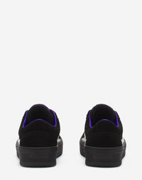 Baskets Lanvin Cash x Future en cuir - Noir & Blanc Cassé