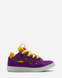 Curb sneakers - Viol& & jaune
