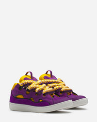 Curb sneakers - Viol& & jaune