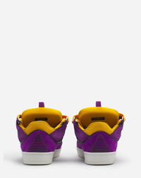 Curb sneakers - Viol& & jaune
