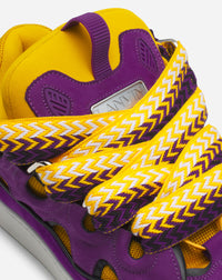 Curb sneakers - Viol& & jaune