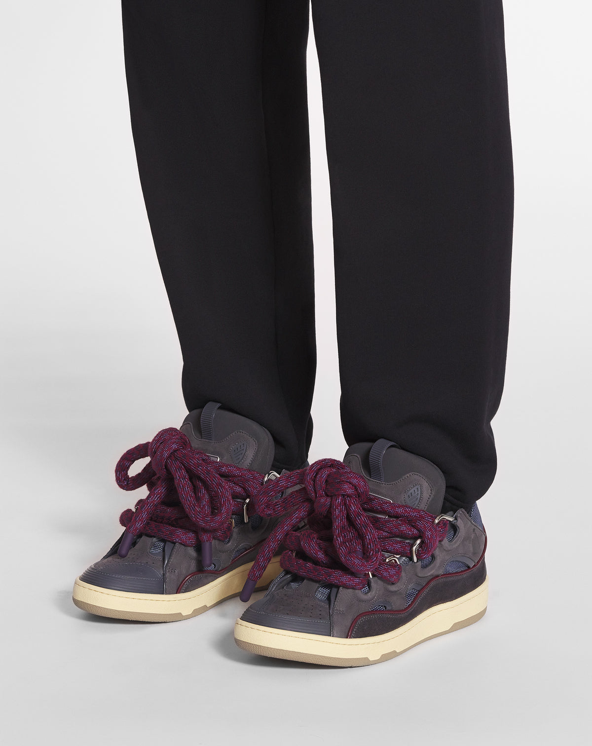 Curb sneakers - Gris requin
