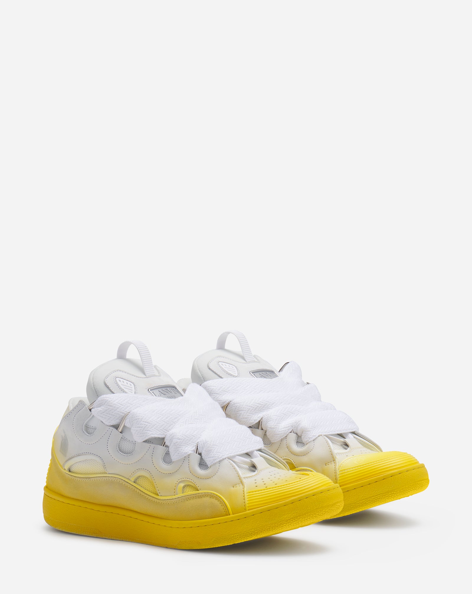 Sneakers Curb - Jaune & Blanc