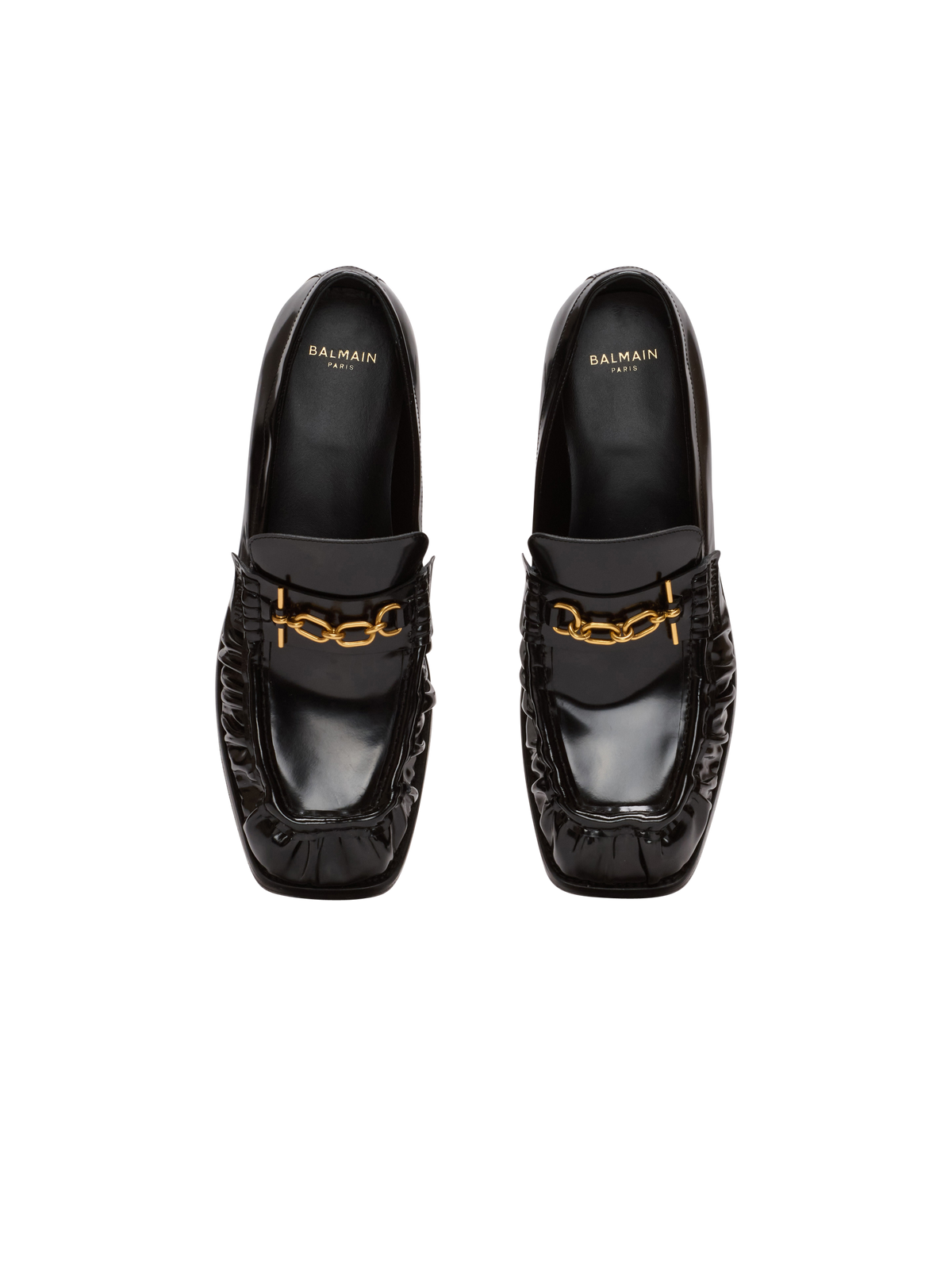 Mocassins sync en cuir glacé - Noir