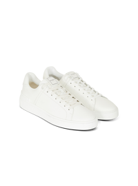 Baskets b-court en cuir de veau - Blanc