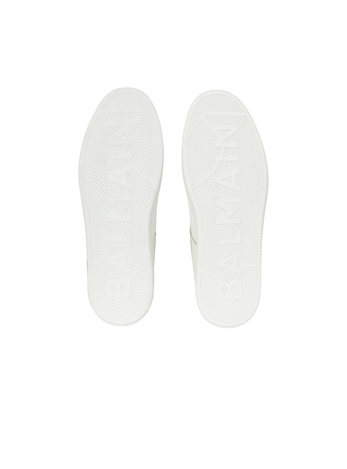 Baskets b-court en cuir de veau - Blanc