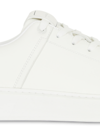 Baskets b-court en cuir de veau - Blanc