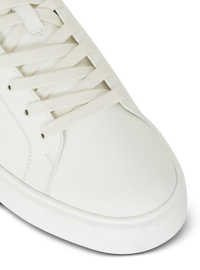 Baskets b-court en cuir de veau - Blanc
