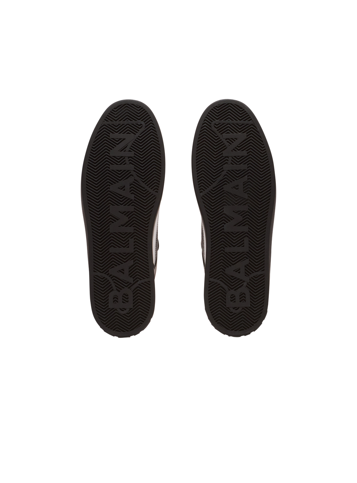 Baskets b-court flip en cuir - Noir & Argent