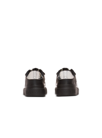 Baskets b-court flip en cuir - Noir & Argent
