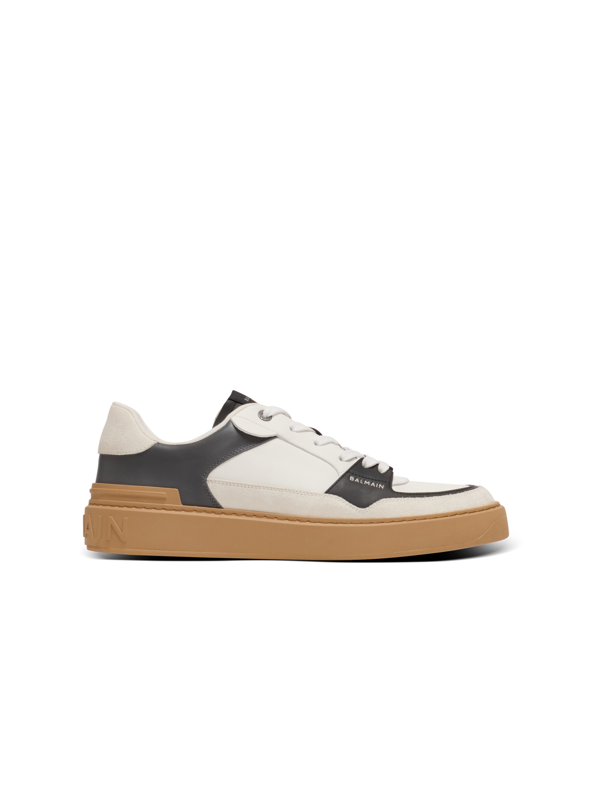 Baskets b-court flip en cuir - Gris