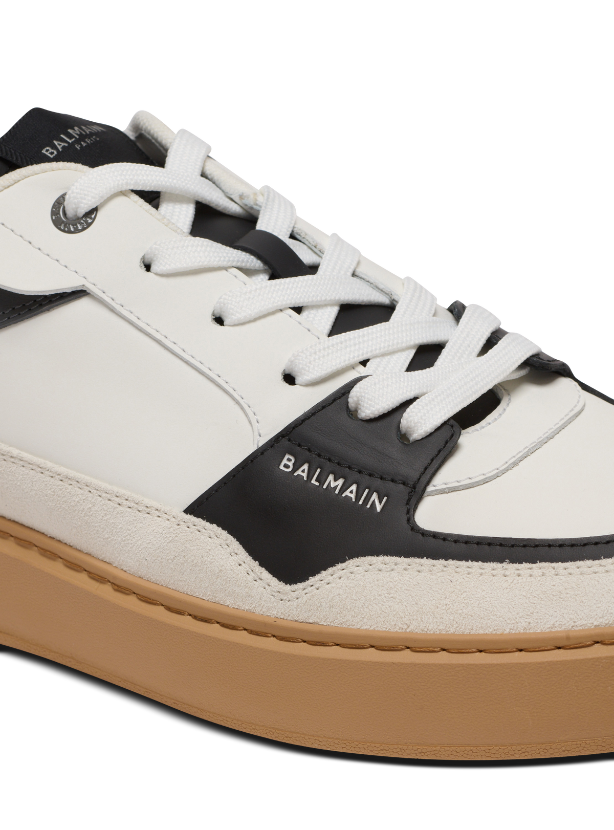 Baskets b-court flip en cuir - Gris
