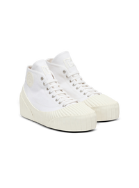 Sneakers riff low en toile - Blanc