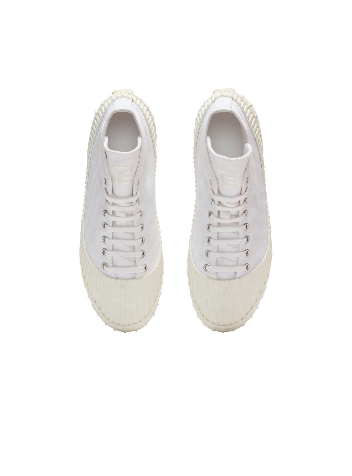Sneakers riff low en toile - Blanc