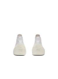 Sneakers riff low en toile - Blanc