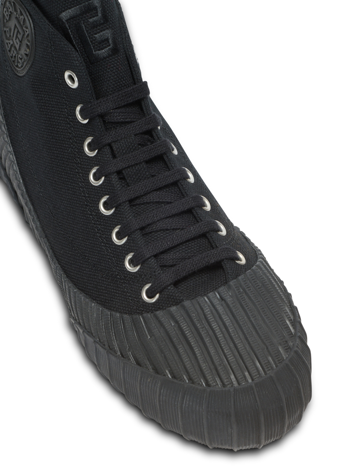 Sneakers riff low en toile - Noir