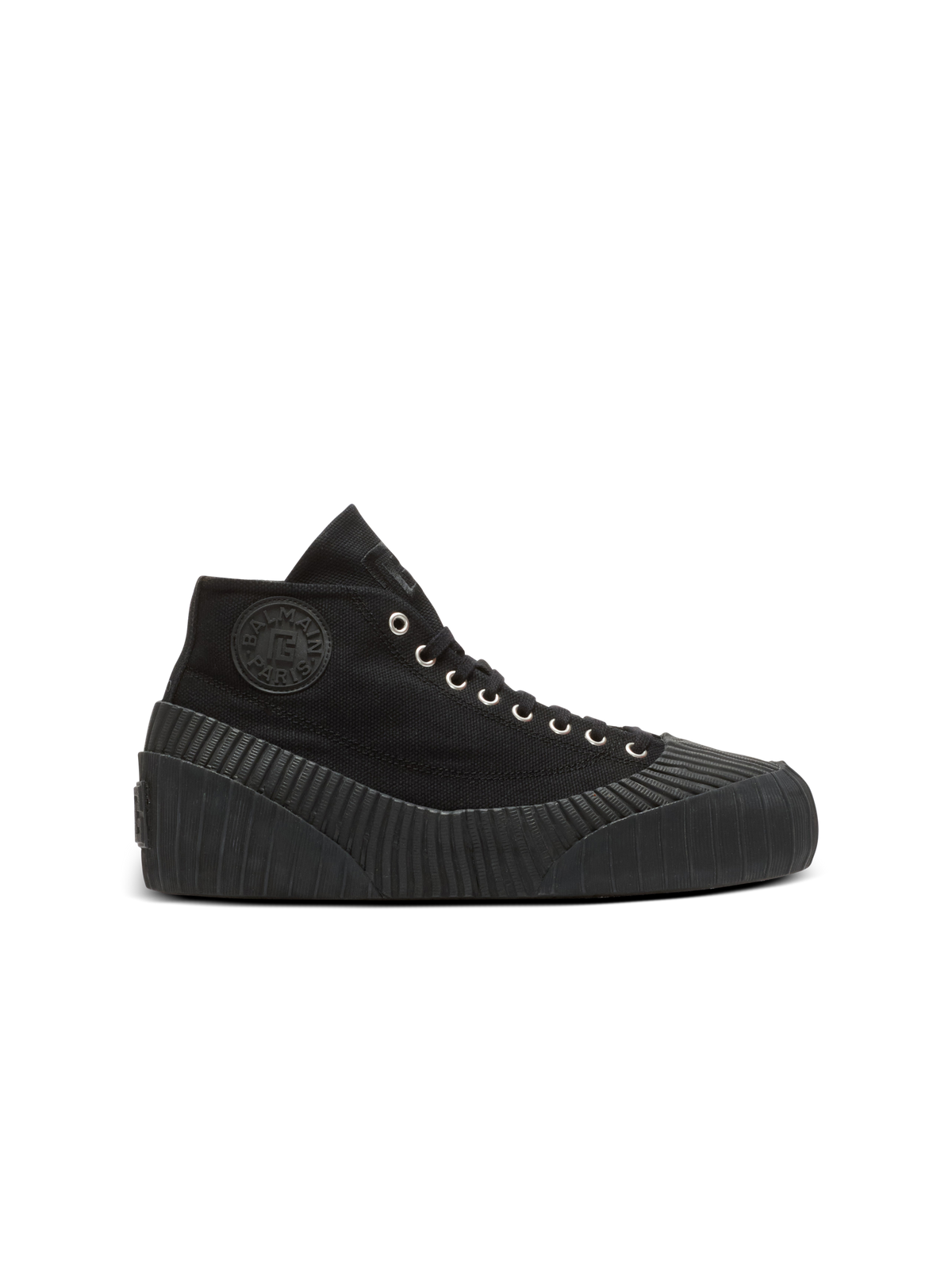 Sneakers riff low en toile - Noir