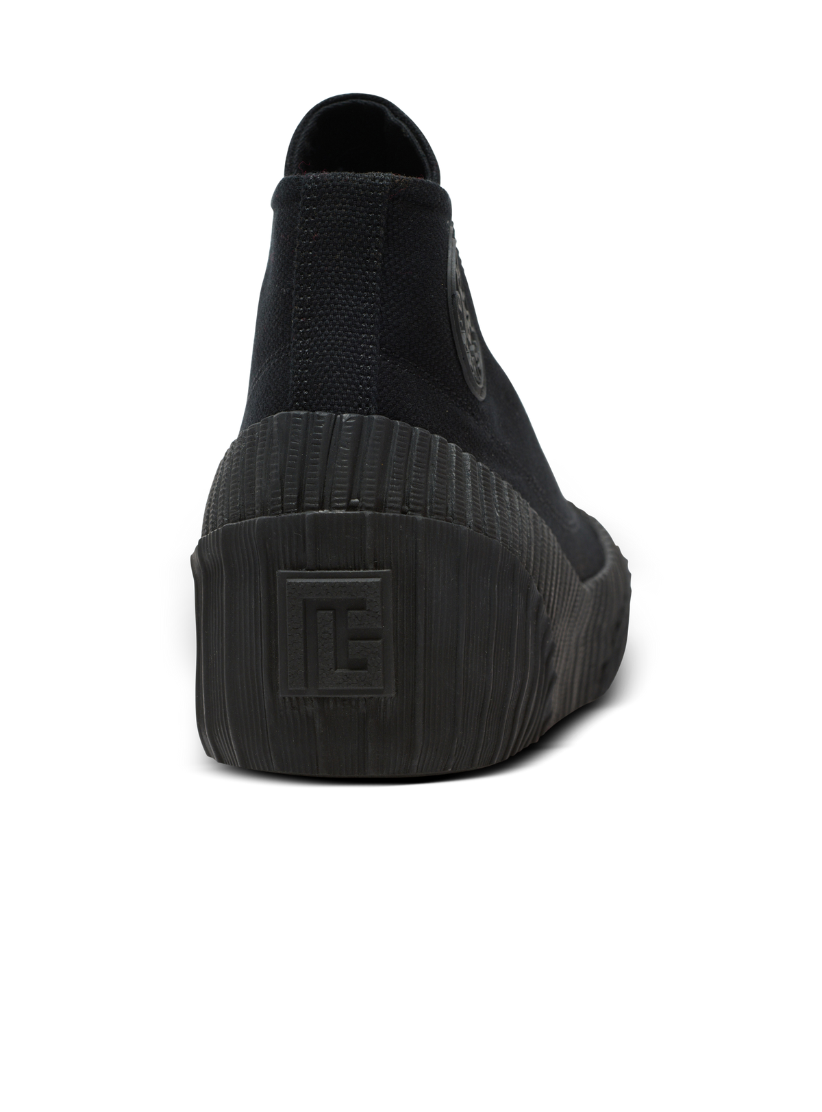 Sneakers riff low en toile - Noir