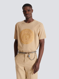 Ceinture sync fine en cuir  - Kaki