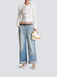 Sac mini Sync en cuir de veau - Creme