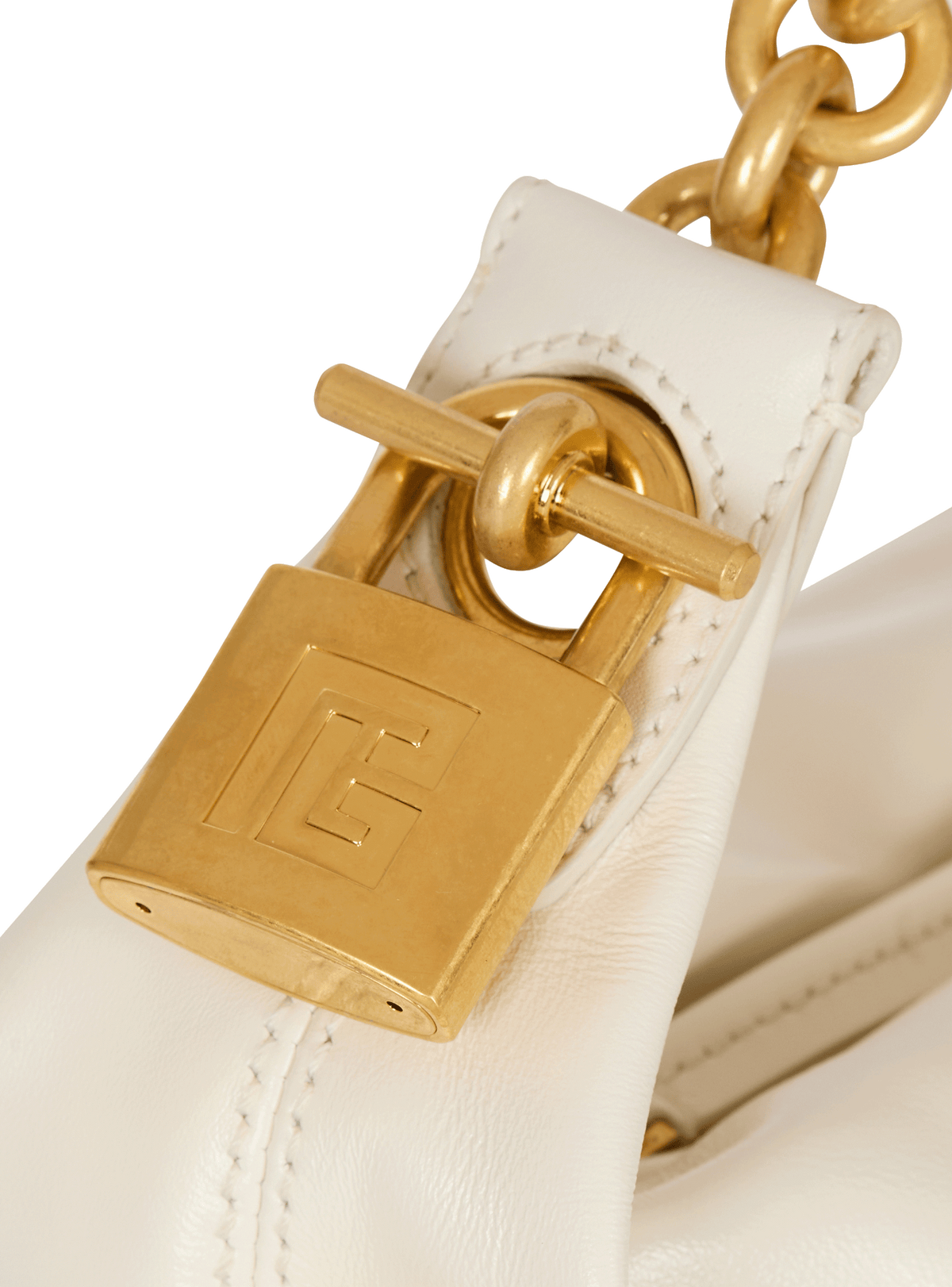 Sac sync mini en cuir de veau - Creme