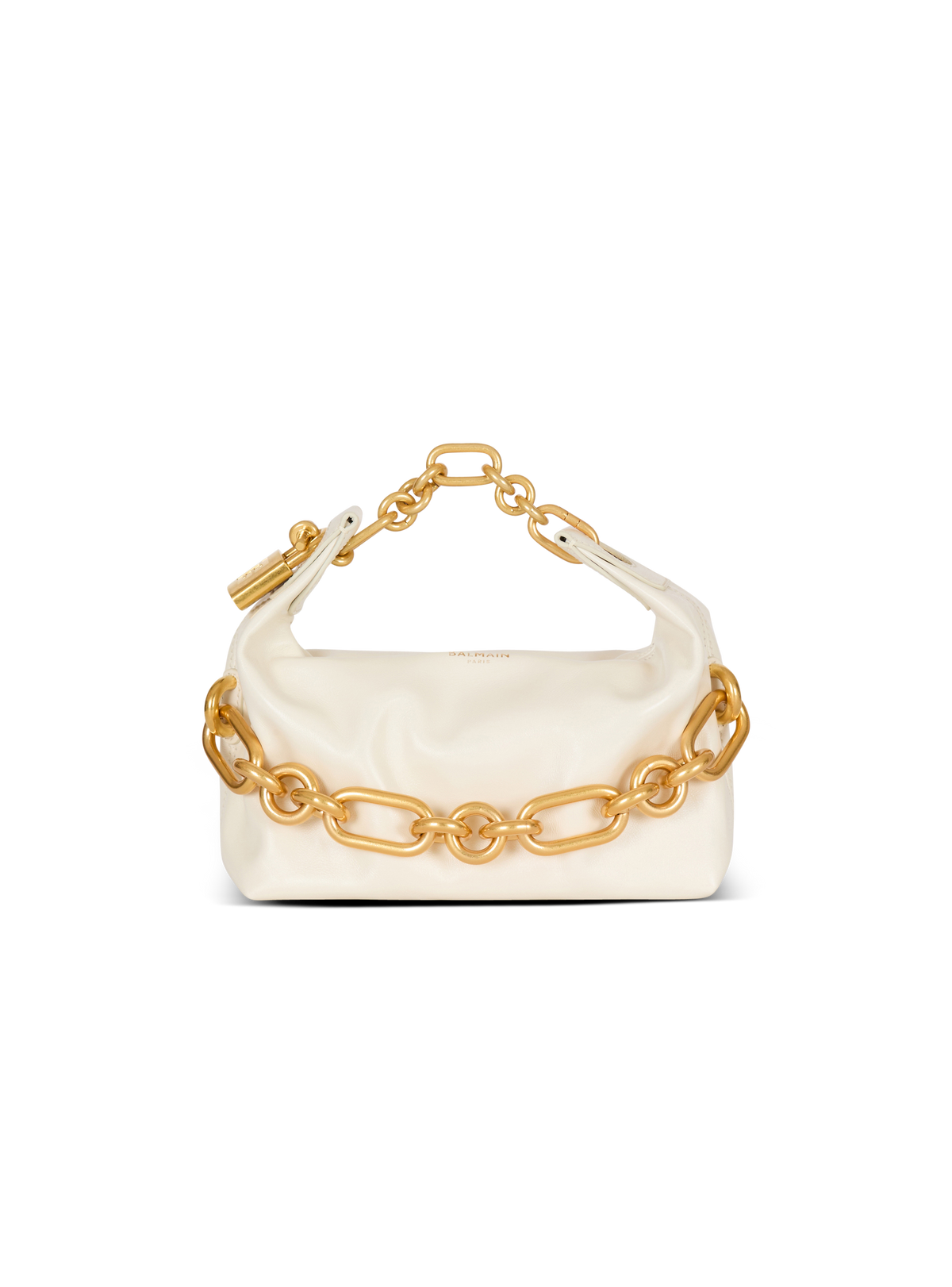 Sac sync mini en cuir de veau - Creme