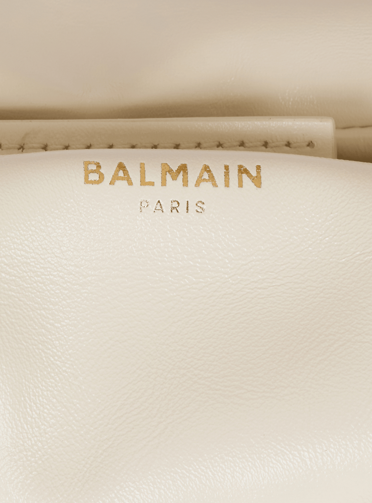 Sac sync mini en cuir de veau - Creme