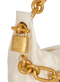 Sac sync medium en cuir de veau - Creme