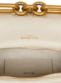 Sac sync medium en cuir de veau - Creme