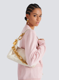 Sac sync medium en cuir de veau - Creme