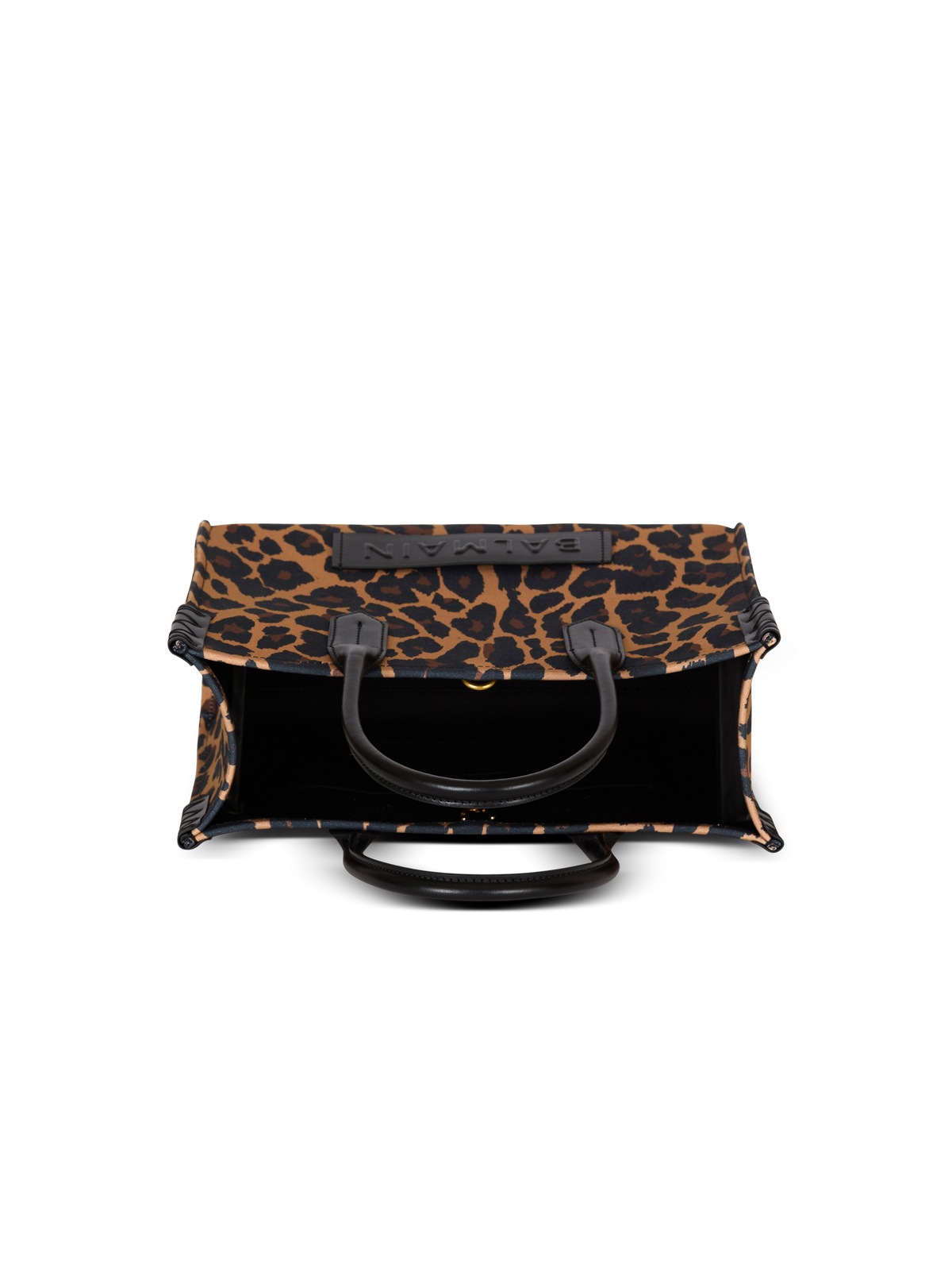 Sac cabas b-army 36 imprimé motif léopard - Multi-Marron  &  Noir