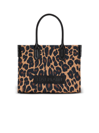 Sac cabas b-army 36 imprimé motif léopard - Multi-Marron  &  Noir