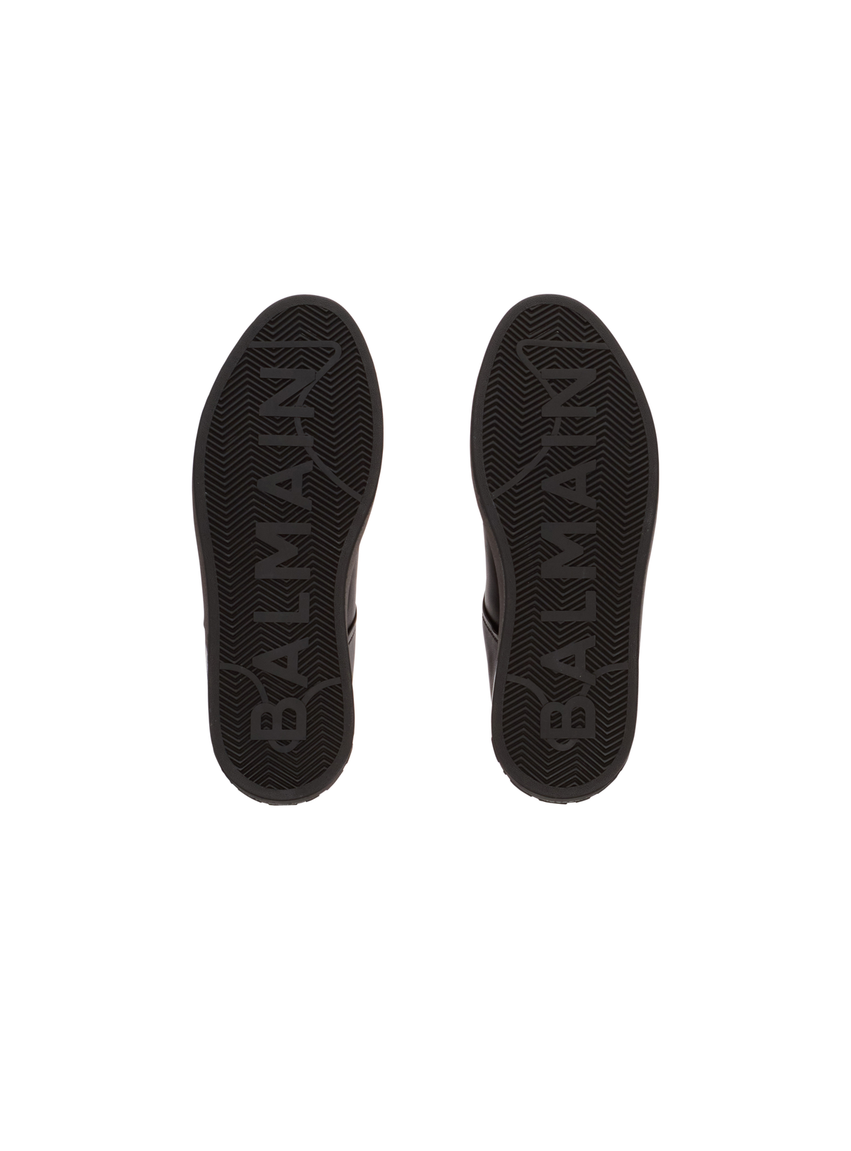 Baskets b-court en cuir de veau - Noir & Or