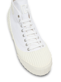 Sneakers riff low en toile - Blanc