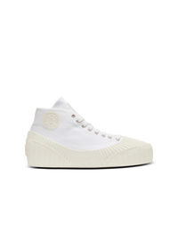 Sneakers riff low en toile - Blanc