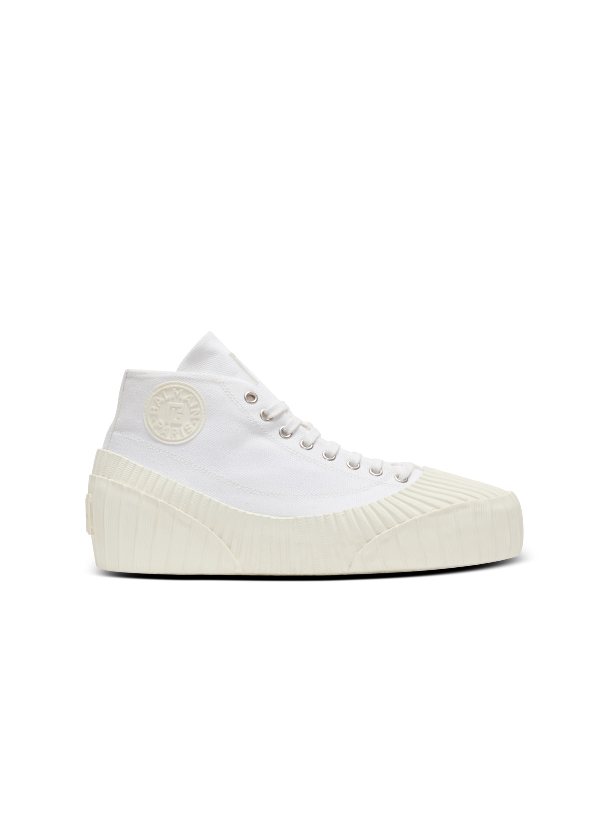 Sneakers riff low en toile - Blanc