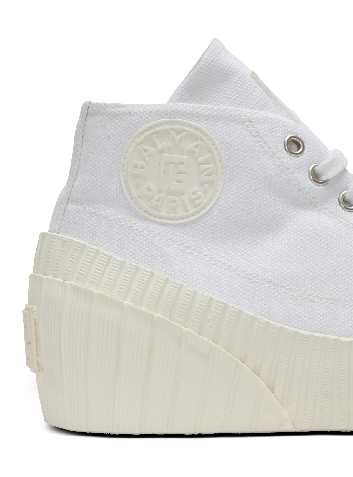Sneakers riff low en toile - Blanc
