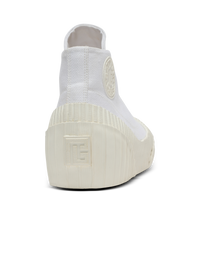 Sneakers riff low en toile - Blanc