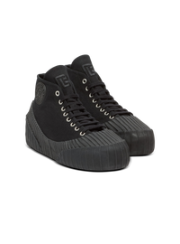 Sneakers riff low en toile - Noir