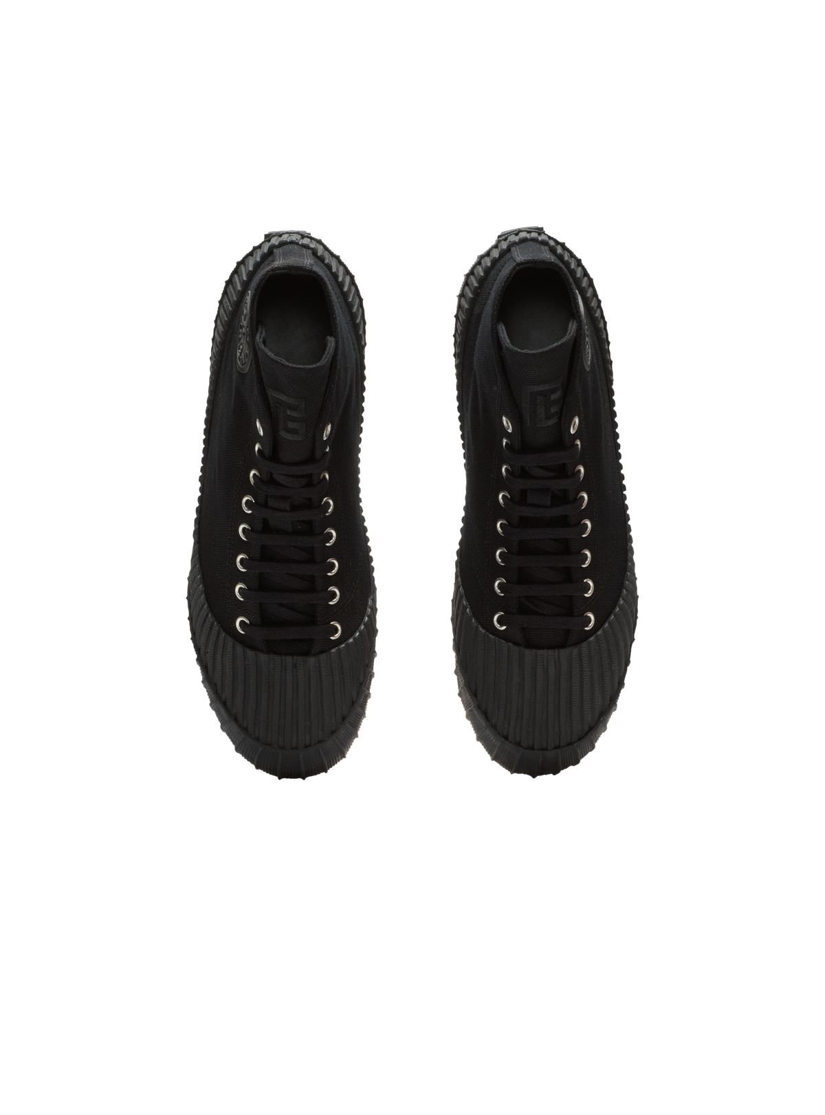 Sneakers riff low en toile - Noir