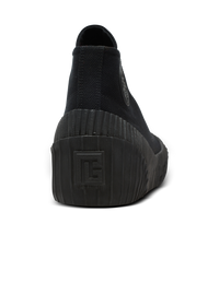 Sneakers riff low en toile - Noir